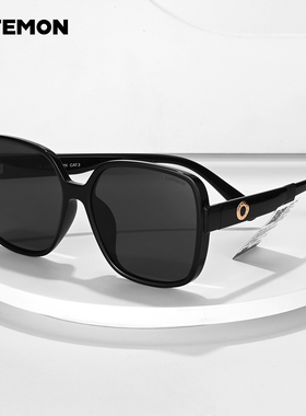 浪特梦2025新款太阳镜复古女防紫外线板材墨镜大框潮流高清T30156