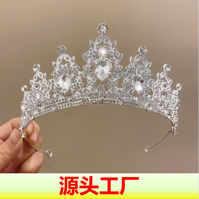 女孩晚礼服皇冠高端头饰图片