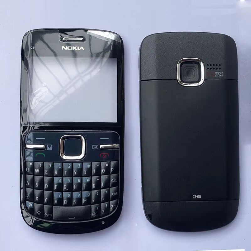适用于诺基亚C3-00外壳 C3外壳 C3手机壳 C3 前壳键盘