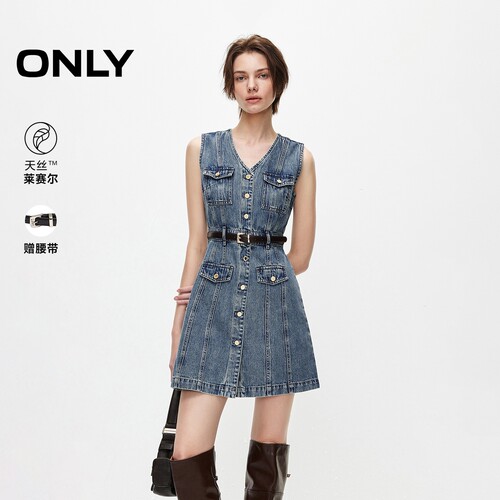 ONLY短裙牛仔裙连衣裙