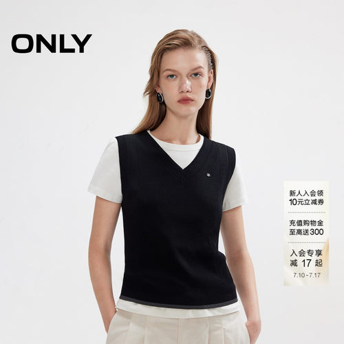 ONLY舒适亲肤无袖针织衫