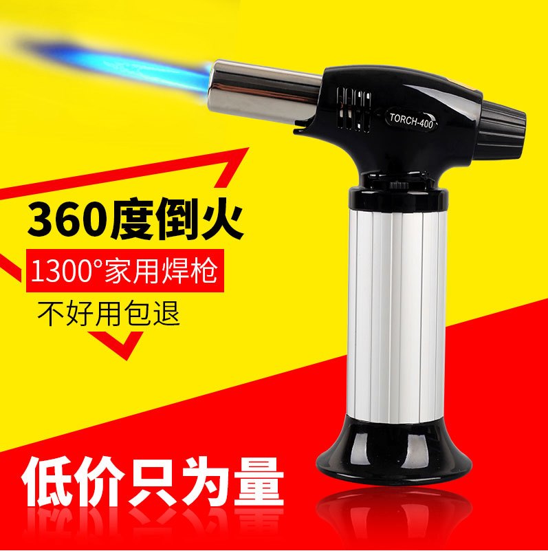 便携式焊枪打火机户外烧烤点炭点火器厨房寿司烘焙喷火枪高温喷枪