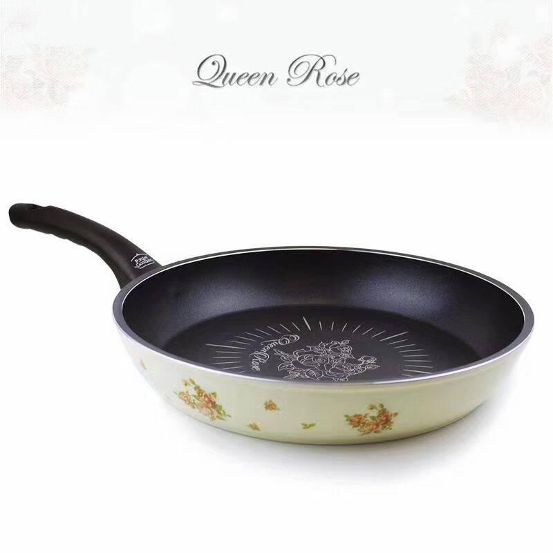 韩国原装进口正品品牌无油烟不粘锅煎锅平底锅30CM口径