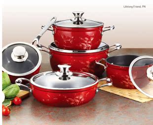 韩国原装进口正品品牌无油烟不粘锅汤锅火锅桌上料理锅24CM口径