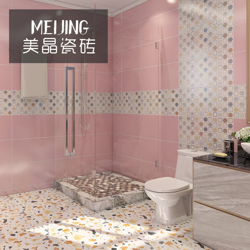 彩色厨房厕所卫生间腰线墙砖