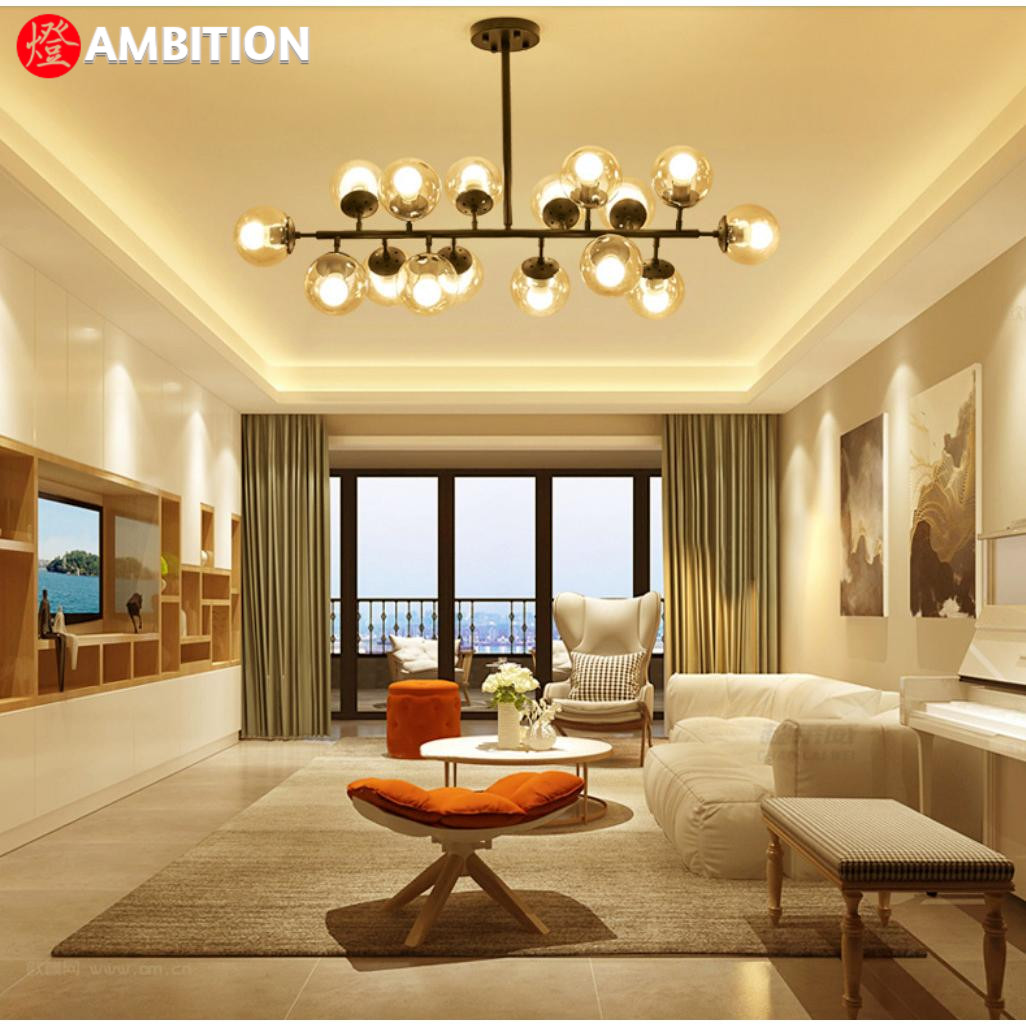 客厅魔豆球中球软装卧室灯