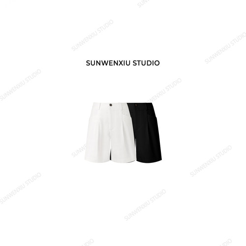 swx studio 不要拒绝的本命短裤 遮肉收胯夏季超百搭五分短裤403B