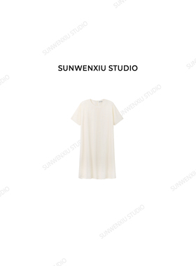 swx studio 木质调 100%汉麻简约宽松设计师系列大大大罩衫234A