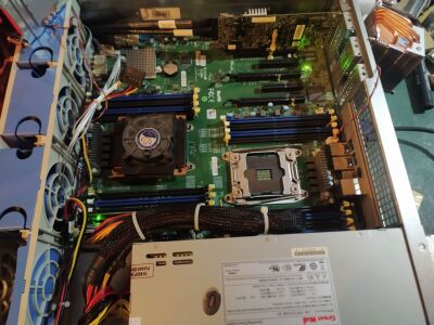 超微x10DRI 双路x99服务器拆机主板 支持26 v4CPU ddr4内存