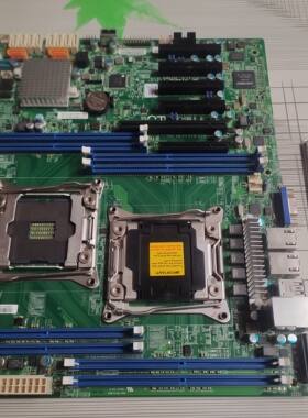 超微X10DRL-I双路x99主板支持V3V4CPU四代内存有21年款现货带档片