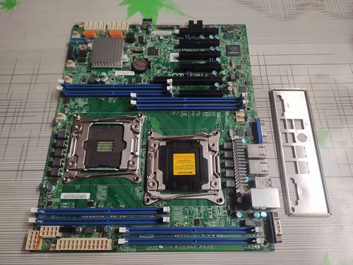 超微X10DRL-I双路x99主板支持V3V4CPU四代内存有21年款现货带档片