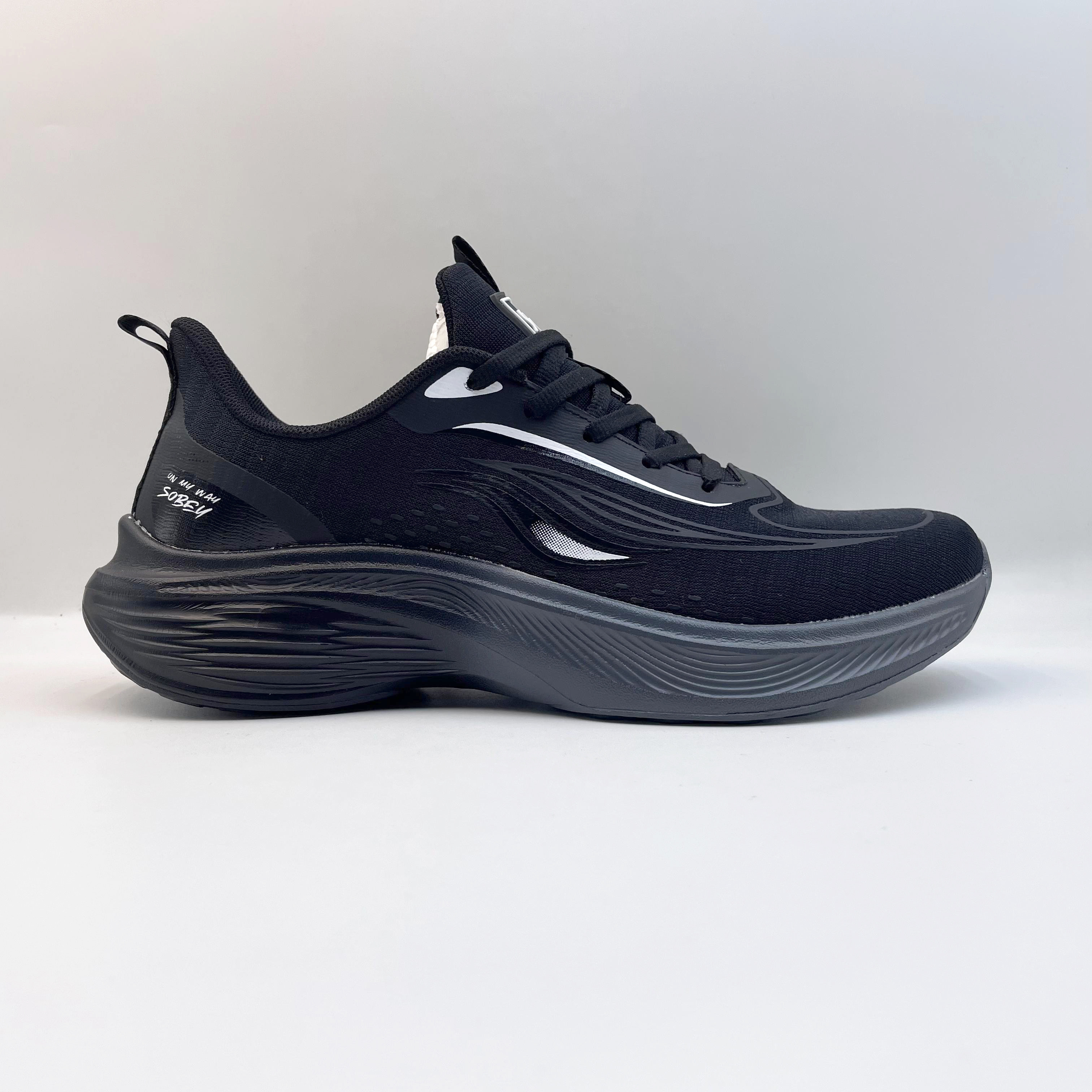 sobey速波秋季新款女子多色百搭舒适男子回弹休闲运动鞋