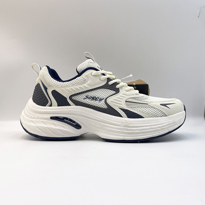 sobey速波秋季新款男子时尚舒适百搭回弹防滑透气增高休闲老爹鞋