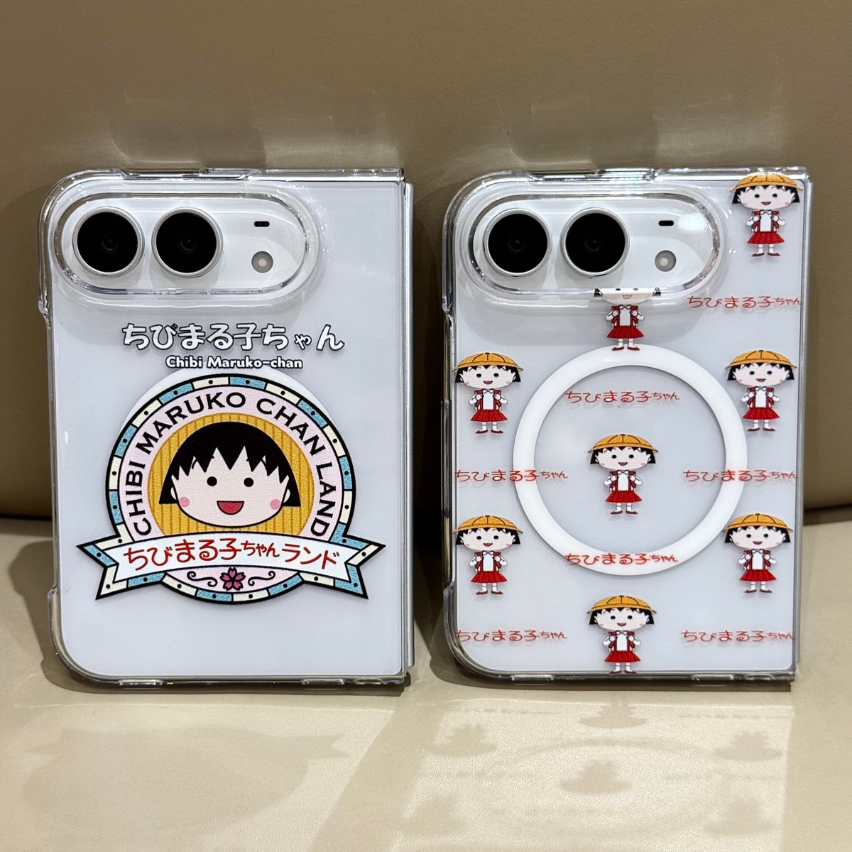 适用于苹果DUO 磁吸折叠屏全包手机外壳 iPhone18DUO ins风小丸子保护套