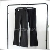 子 1Q36040高腰显瘦外穿女裤 包邮 RIME韵魅专柜秋冬斜纹磨绒喇叭裤