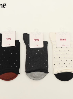 韵魅正品春秋宽松口不勒脚柔软桑蚕丝透气女袜34600四季百搭短袜