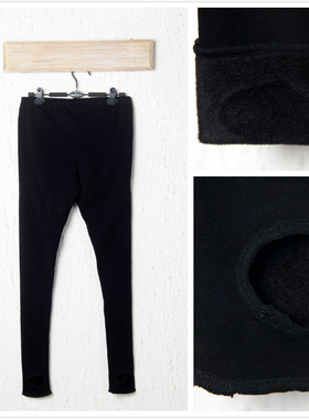 包邮华姿伊专柜正品秋冬新款高弹超柔保暖踩脚裤3K55331打底女裤