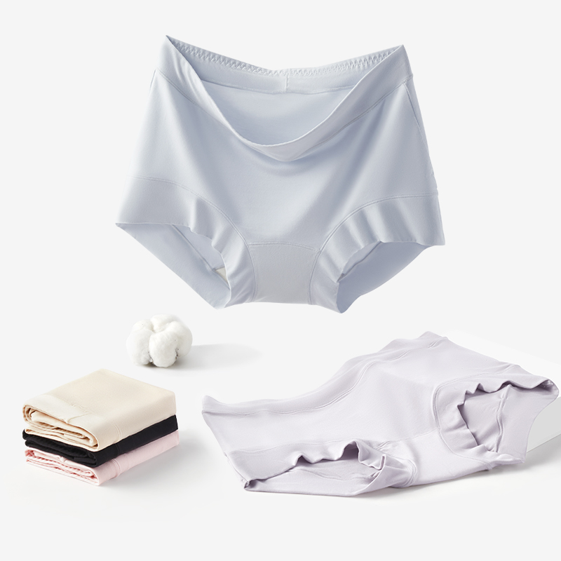 莫代尔女抗菌无痕凉感内裤女