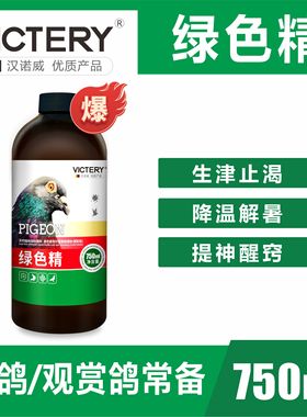 汉诺威绿色精鸽子 鹦鹉清火解暑降生津解渴提神醒窍化湿排酸
