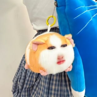 猪妞发声玩偶挂件仙女下凡荷兰猪发声录音生日礼物女生闺蜜抽象