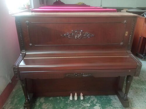 {青岛青青乐器}韩国原装二手钢琴韩日HANIL厂家直销仿古立式钢琴