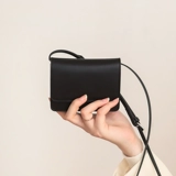 Сумка через плечо, кожаная помада, маленькая небольшая сумка, из натуральной кожи, новая коллекция, воловья кожа