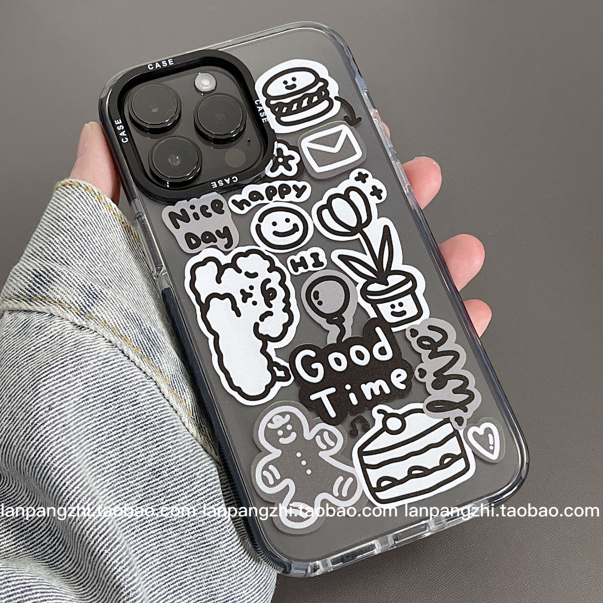 蓝胖纸iPhone苹果软壳手机壳
