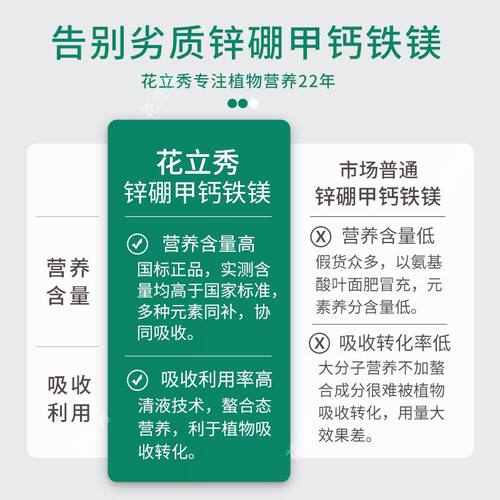 锌硼钾钙铁镁肥正品防裂