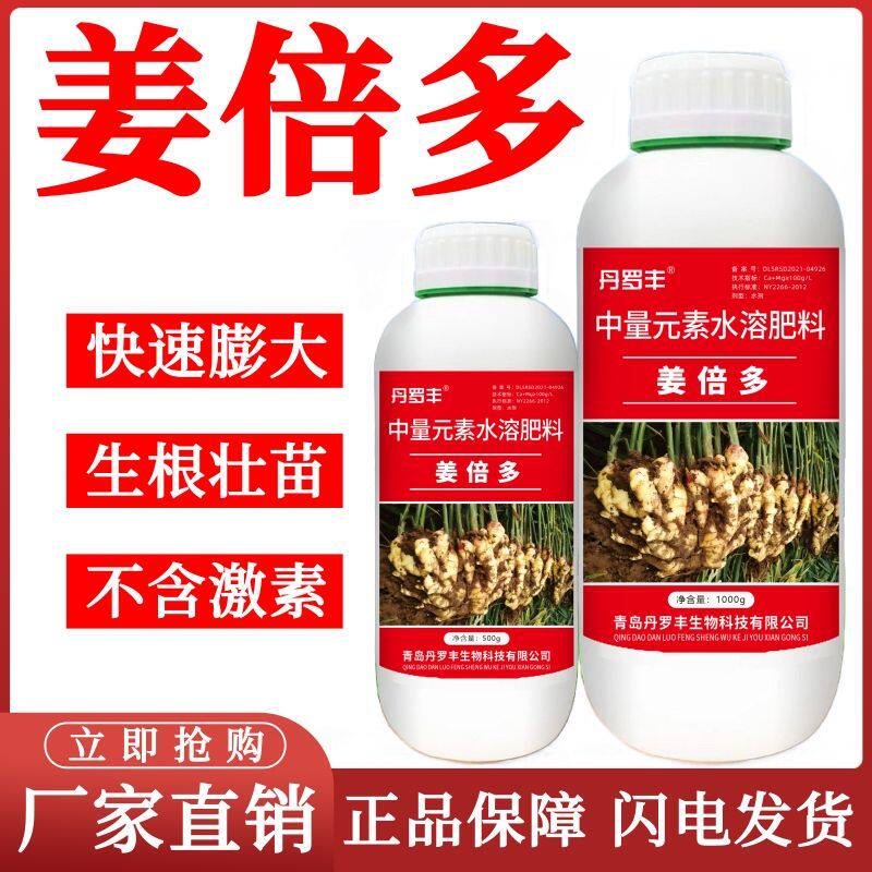 生姜专用肥姜多多膨大素叶面肥生根壮苗茎秆粗壮膨大增产正品