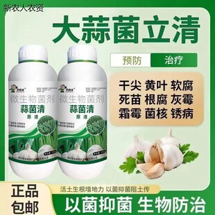农良丰蒜菌清黄叶锈病紫斑微生物菌剂大蒜杀菌除菌抑菌农用健壮植