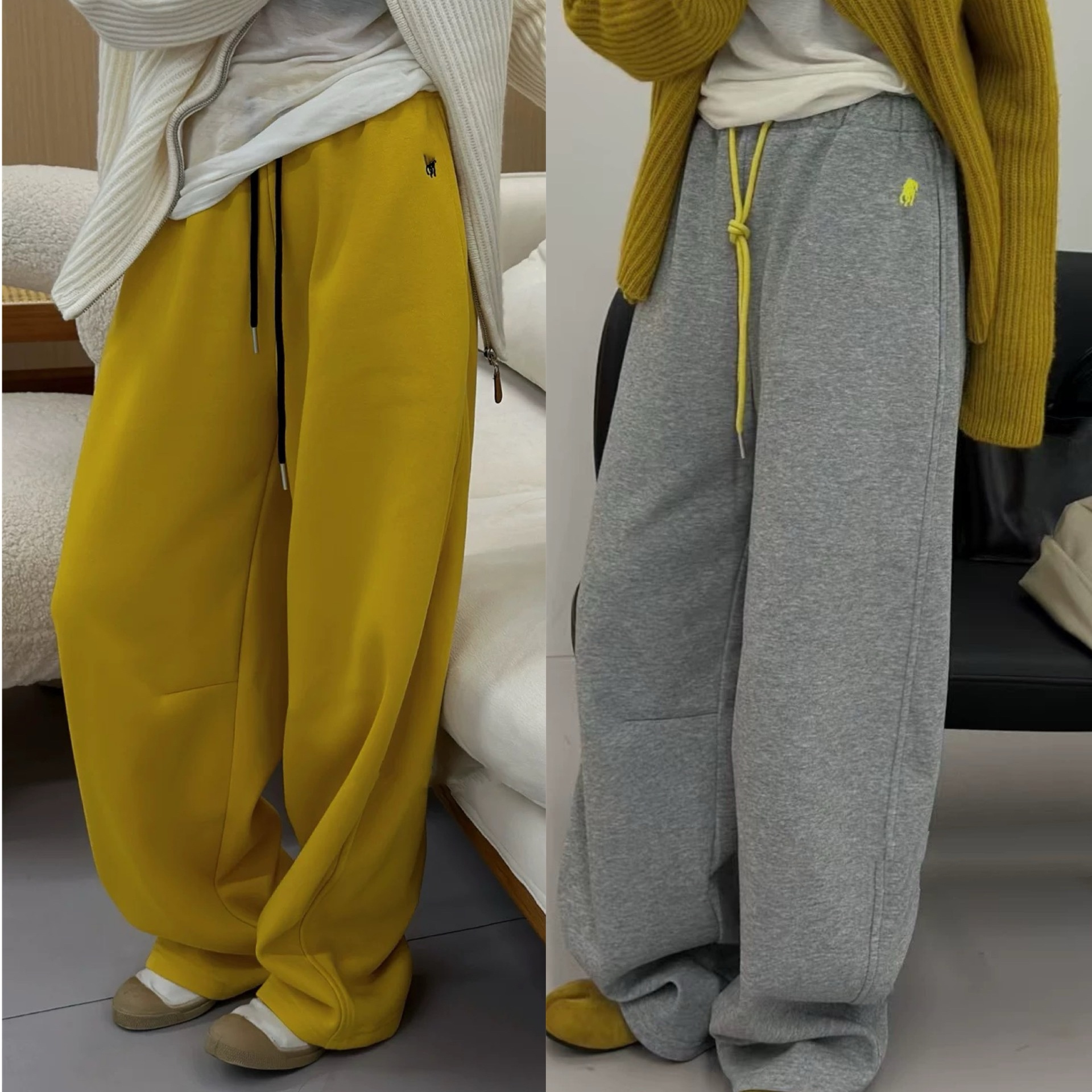 直筒裤慵懒风百搭休闲裤卫裤女潮