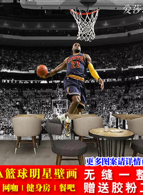 NBA篮球KTV科比库里杜兰特韦德詹姆斯乔丹大学宿舍酒吧壁纸