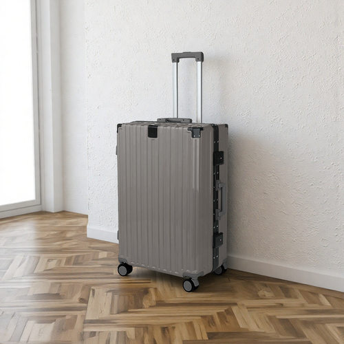 密码箱学生专用铝框大容量拉杆