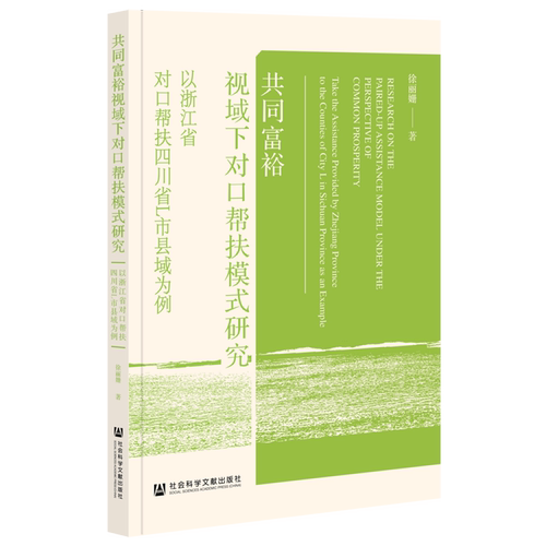 【新华书店 正版书籍】共同富裕视域下对口帮扶模式研究:以浙江省对口帮扶四川省L市县域为例