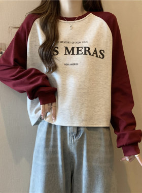 短款卫衣女春秋薄款2026新款