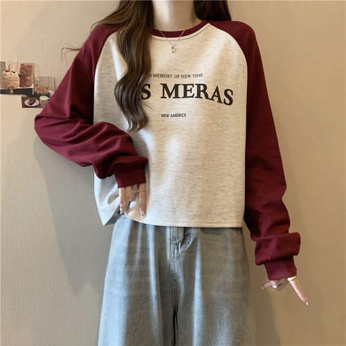 短款卫衣女春秋薄款2026新款