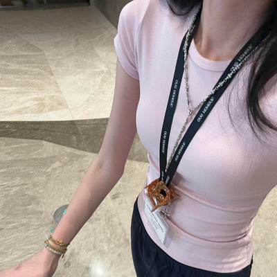 辣妹紧身收腰短袖T恤女夏季修身