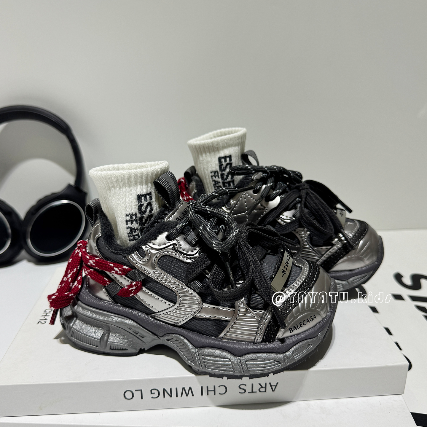 加绒儿童老爹鞋二棉鞋