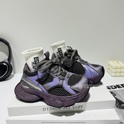 儿童老爹鞋2025秋冬新款男童运动鞋轻便中大童鞋子女童休闲鞋巴家