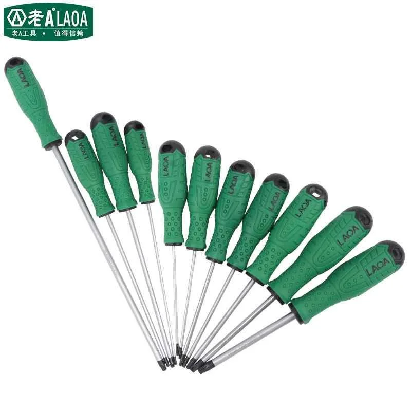 老a带中孔梅花螺丝刀t20t8t10t15t25t30t40加长内六角花型螺新款