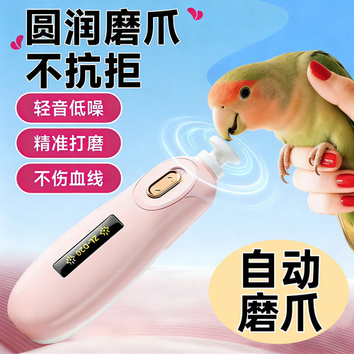 鹦鹉电动磨爪器安全静音使用方便