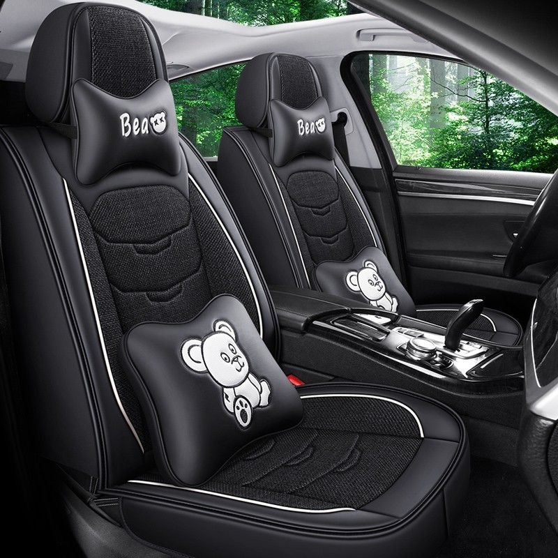 四季亚麻坐垫09 10 11 12 13 14年15东风本田新款CRV全包汽车座套