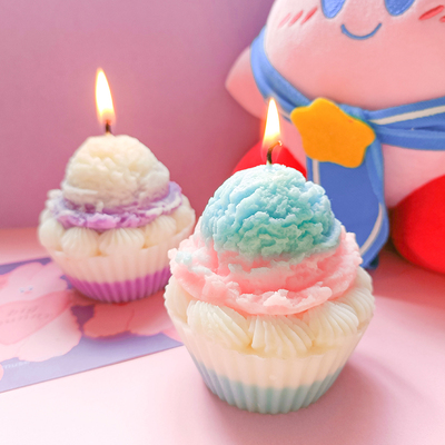 可爱蛋糕香薰蜡烛生日礼物