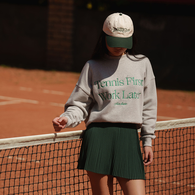 AceBaseE男女同款美式网球卫衣