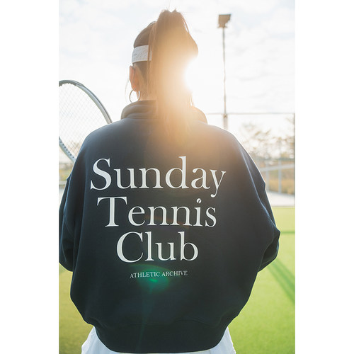 AceBase美式复古字母印花卫衣