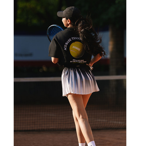 AceBase运动复古美式T恤