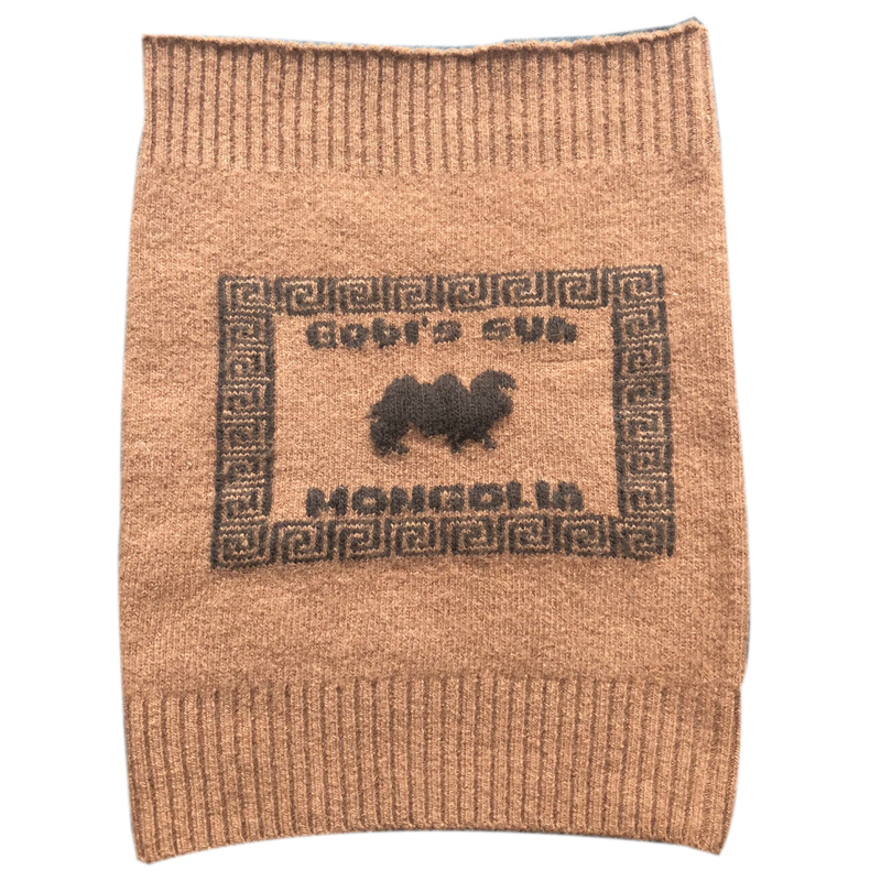 新疆蒙古国进口骆驼绒毛护腰冬季月子保暖加厚户外抗寒冷包邮