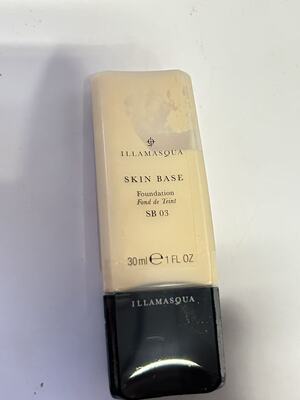 英国illamasqua防水抗汗控油高遮瑕粉底液持久16年产绝版特价