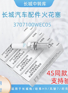 长城炮 坦克300 哈弗H9 风骏7魏派VV7原厂火花塞4C20B发动机NGK