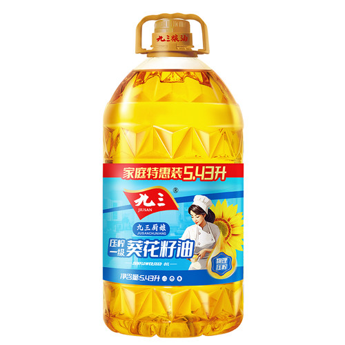 压榨葵花籽油九三5.43L